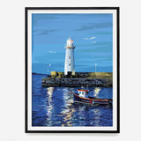 AJD A3 Print - Donaghadee Lighthouse