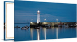 PRM Large Canvas Print 100cm x 50cm - Donaghadee Lighthouse