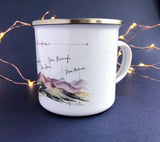 PC Enamel Mug - Donard Mourne Mountains