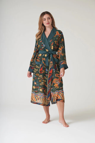 OHS Gown - Dragon Green