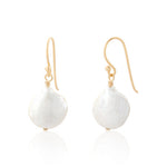 SPK Joanne Pearl Drop Earrings - Gold