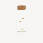 1&8 Earrings - Gold Tiny Heart Stud
