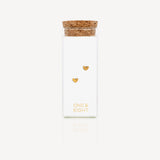 1&8 Earrings - Gold Tiny Heart Stud