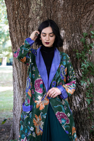 OHS Gown - Flower Vase Green