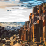 AJD A3 Print - Causeway Sunset