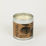 St Eval Scented Tin Candle-Grapefruit & Lime