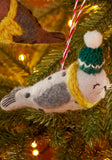 N-UK Set of 3 Felt Cosy Seal Decorations