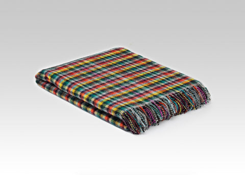 McNutt Lambswool Throw - Geranium