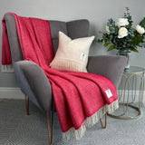 McNutt Throw - Holly Red HB