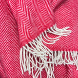 McNutt Throw - Holly Red HB