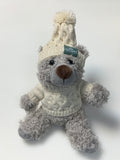 AWM Small grey teddy with aran sweater