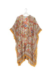 OHS Indian Flower Throwover - Taupe