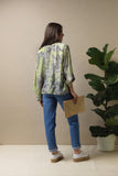 OHS Kew Etched Kimono - Floral Fern
