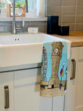 HLM Tea Towel - McKee Clock