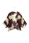 OHS Kimono - Stork Burgundy
