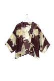 OHS Kimono - Stork Burgundy