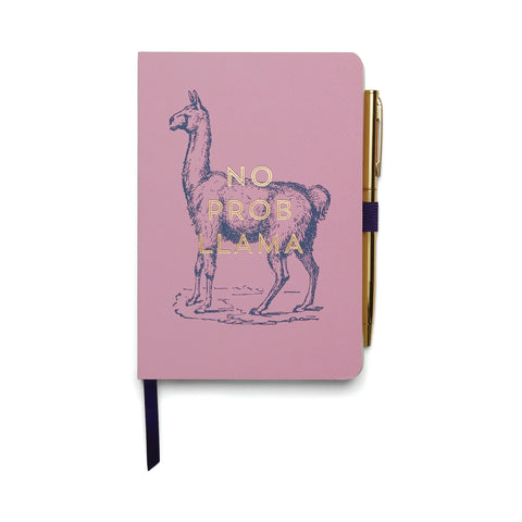 DWC Notebook & Pen - No Prob Lama