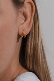 1&8 Earrings - Duo Illusion Huggies