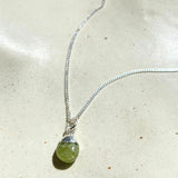 Decadorn Pendant - TT Peridot Silver