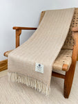 McNutt Blanket - Heritage Sandstone Herringbone