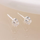 PM Knotted Yarn Earrings