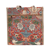 EKN Tapestry Shopper - Strawberry Thief Red