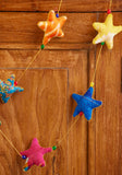 N-UK Recycled Sari Star Garland