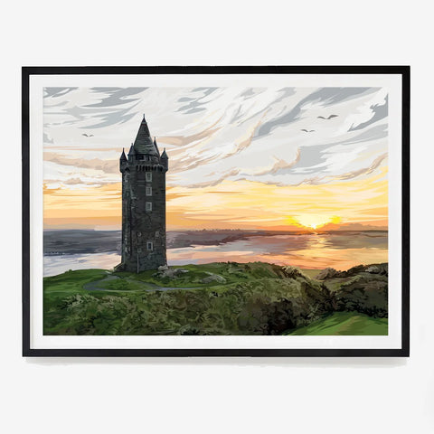 AJD Scrabo At Sundown