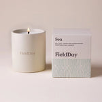 FD Large Stoneware Candle - Sea