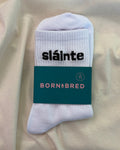 B&B Socks - Slainte White