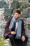 McNutt Lambswool Scarf - Spotted Navy