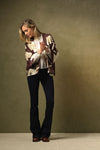 OHS Kimono - Stork Burgundy