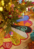 N-UK Recycled Kantha Patch Sari Tree Skirt