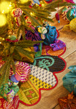 N-UK Recycled Kantha Patch Sari Tree Skirt