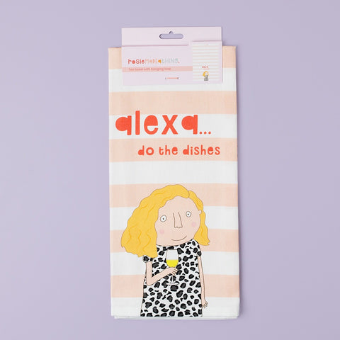 RMT Tea Towel - Alexa Dishes