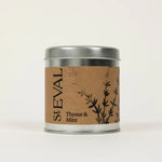 St Eval Scented Tin Candle-Thyme & Mint