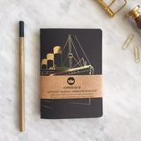 PCNI Notebook - Titanic Gold Foil