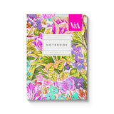 OD Neon Floral Mawson Tuplip A6 Notebook