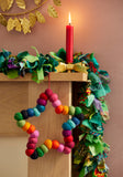 N-UK Chunky Rainbow Star Wreath