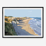 AJD A3 Print - White Rocks Beach