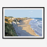 AJD A3 Print - White Rocks Beach