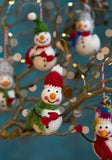 N-UK Felt Snowmen With Bendy Arms
