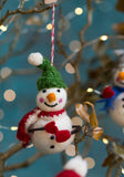 N-UK Felt Snowmen With Bendy Arms
