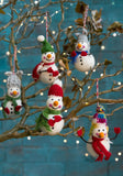 N-UK Felt Snowmen With Bendy Arms