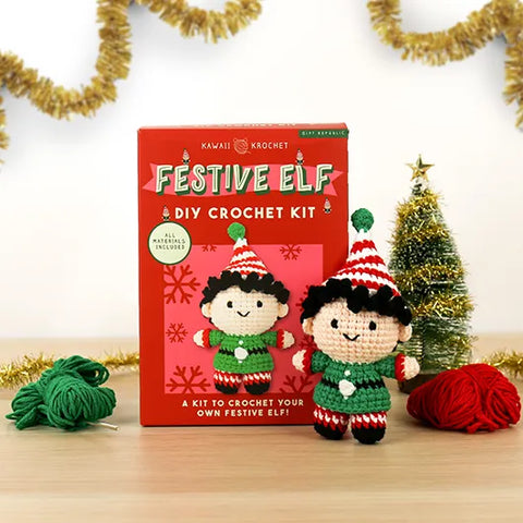 GR Festive Elf Crochet Kit
