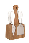 KC Cheese Knife Set & Block