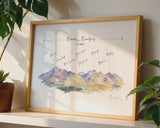 PC MOUNTED High Mournes Panorama