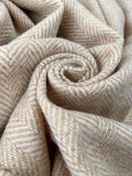 McNutt Blanket - Heritage Sandstone Herringbone