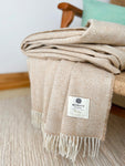 McNutt Blanket - Heritage Sandstone Herringbone
