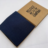 Belfast Bow Co Irish Linen Pocket Square-Navy Blue